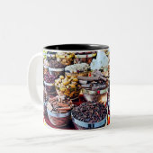 Dubai Gewürz Souk Zweifarbige Tasse (Vorderseite Links)