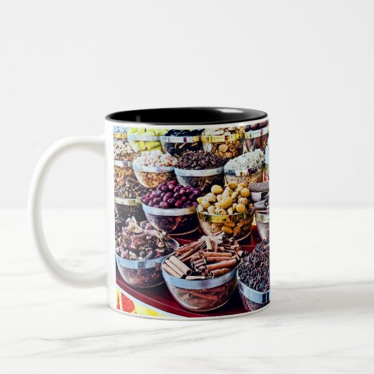 Dubai Gewürz Souk Zweifarbige Tasse (Links)