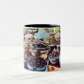 Dubai Gewürz Souk Zweifarbige Tasse (Mittel)