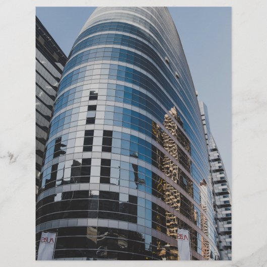 Dubai Glashochhaus Flyer (Vorne)