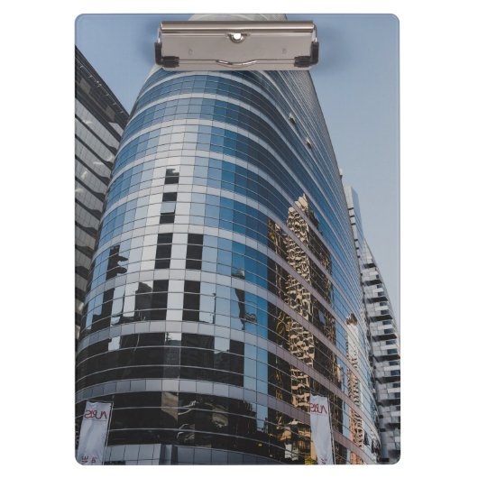 Dubai Glashochhaus Klemmbrett (Vorderseite)