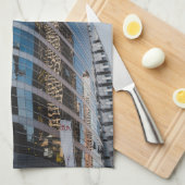 Dubai Glashochhaus Küchentuch (Viertel Falte)