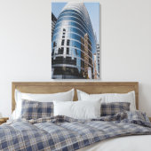 Dubai Glashochhaus Leinwanddruck (Insitu (Schlafzimmer))