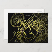Dubai Gold Style Art Karte (Vorne/Hinten)