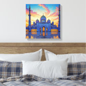 Dubai Grand Mosque UAE Sunset Leinwanddruck (Insitu (Schlafzimmer))