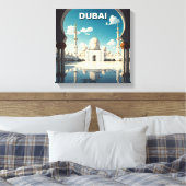 Dubai Grand Mosque VAE Travel Leinwanddruck (Insitu (Schlafzimmer))
