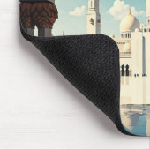 Dubai Grand Mosque VAE Travel Mousepad (Ecke)