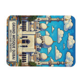 Dubai Große Moschee UAE Reise Magnet (Horizontal)