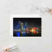 Dubai Grußkarte ! Karte (Vorderseite/Rückseite Beispiel)