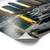 Dubai Hochgebirge Gebäude von Dubai Fotodruck (Ecke)