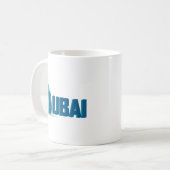Dubai-Hotel Kaffeetasse (Vorderseite Links)