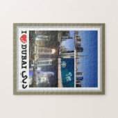 Dubai - I Liebe - Puzzle (Horizontal)