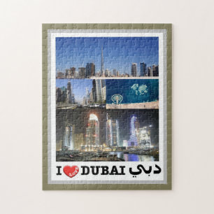 Dubai - I Liebe - Puzzle