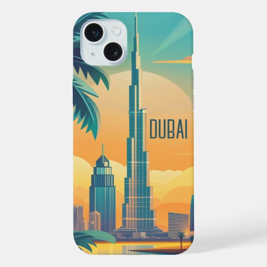 Dubai iPhone Hülle (Rückseite)
