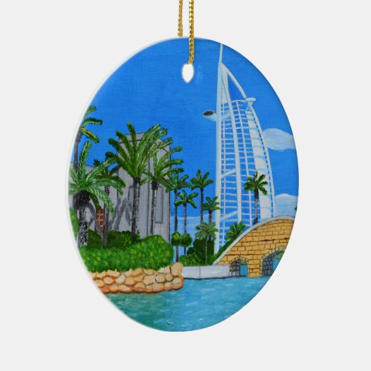 Dubai  keramik ornament (Rechts)