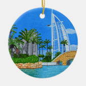 Dubai  keramik ornament (Vorne)