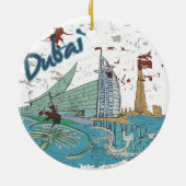 Dubai Keramik Ornament (Hinten)