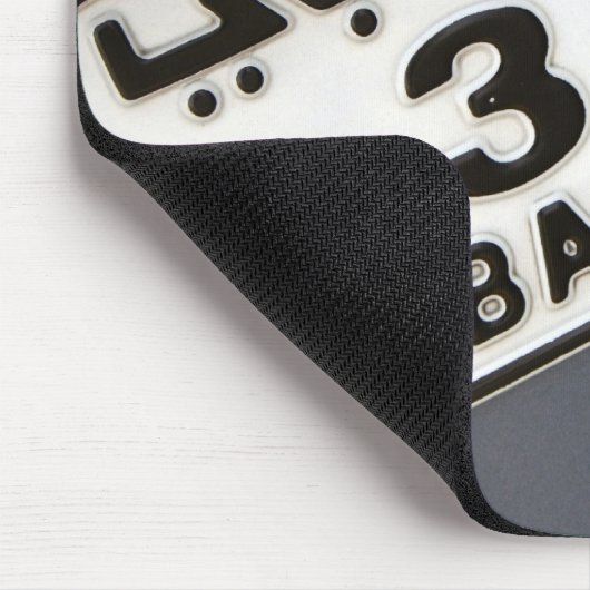 Dubai-Kfz-Kennzeichen Mousepad (Ecke)