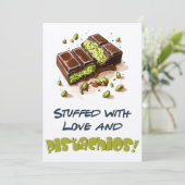 Dubai Kunafa gefüllt mit Liebe & Pistachios ك ن ا  Einladung (Stehend Vorderseite)