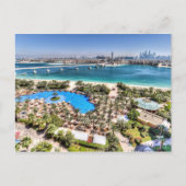 Dubai Luxury Holiday View Postkarte (Vorderseite)