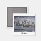 Dubai Magnet (Vorderseite/Rückseite)