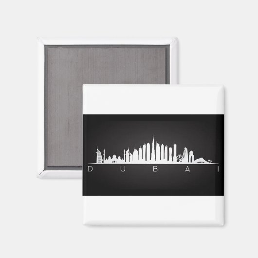 DUBAI MAGNET (Vorderseite/Rückseite)