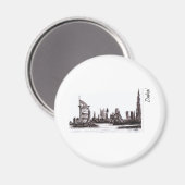 Dubai Magnet (Vorderseite/Rückseite)