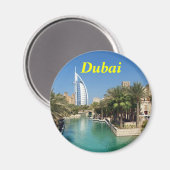 Dubai-Magnet Magnet (Vorderseite/Rückseite)