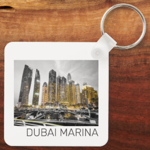 Dubai Marina City Vereinigte Arabische Emirate Sky Schlüsselanhänger