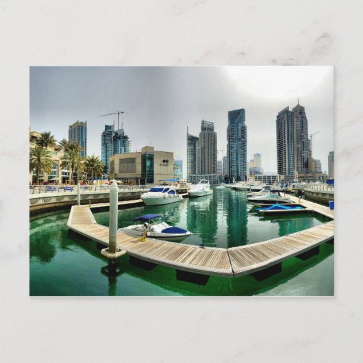 Dubai Marina Postkarte (Vorderseite)