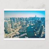 Dubai Marina Postkarte (Vorderseite)