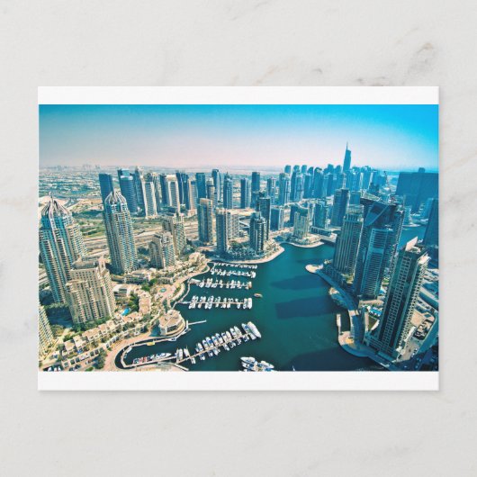 Dubai Marina Postkarte (Vorderseite)
