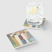 Dubai Marketplace - Marble Stone Untersetzer (Seitenansicht)