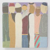 Dubai Marketplace - Marble Stone Untersetzer (Vorderseite)