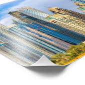 Dubai moderne Wolkenkratzer Corniche Fotodruck (Ecke)