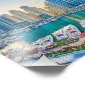 Dubai moderne Wolkenkratzer Corniche Fotodruck (Ecke)