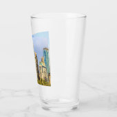 Dubai moderne Wolkenkratzer Corniche Glas (Links)
