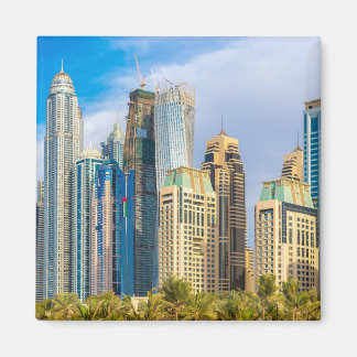 Dubai moderne Wolkenkratzer Corniche Magnet