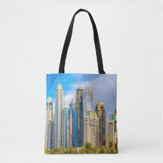 Dubai moderne Wolkenkratzer Corniche Tasche