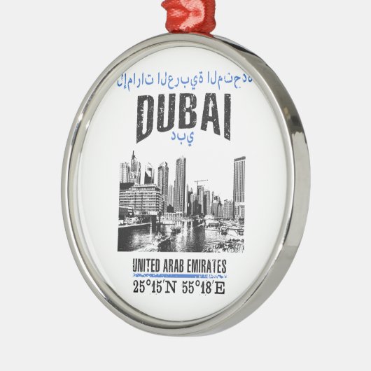 Dubai Ornament Aus Metall (Links)