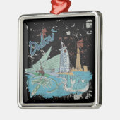 Dubai Ornament Aus Metall (Links)