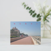Dubai Palm Jumeirah Boardwalk - Ansichtskarte Postkarte (Stehend Vorderseite)