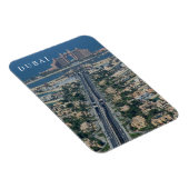 Dubai Palm Panoramablick Kühlschrankmagnet Magnet (Rechte Seite)