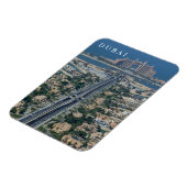 Dubai Palm Panoramablick Kühlschrankmagnet Magnet (Linke Seite)