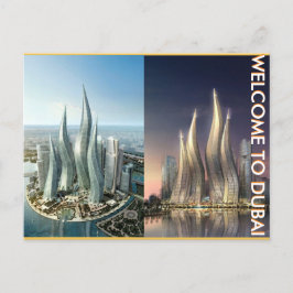DUBAI Postcard VON MOJISOLA A GBADAMOSI Postkarte