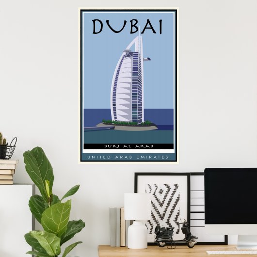 Dubai Poster (Heimbüro)