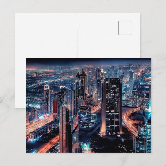 Dubai Postkarte (Vorne/Hinten)