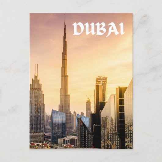 Dubai Postkarte (Vorderseite)