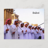 Dubai Postkarte (Vorderseite)