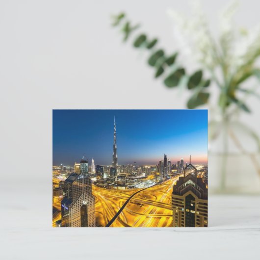dubai Postkarte (Stehend Vorderseite)
